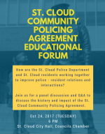 St. Cloud Police Department Host Discussion On Community Relations And Policing Agreement